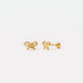 Earrings | Bow Stud - The Yellow Canary