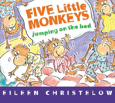Five Little Monkeys Jumping on the Bed Board Book - The Yellow Canary