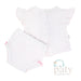 2 PC Diaper Set | Pink Pinstripe - The Yellow Canary