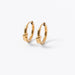 Knot Hoop: Pair - The Yellow Canary