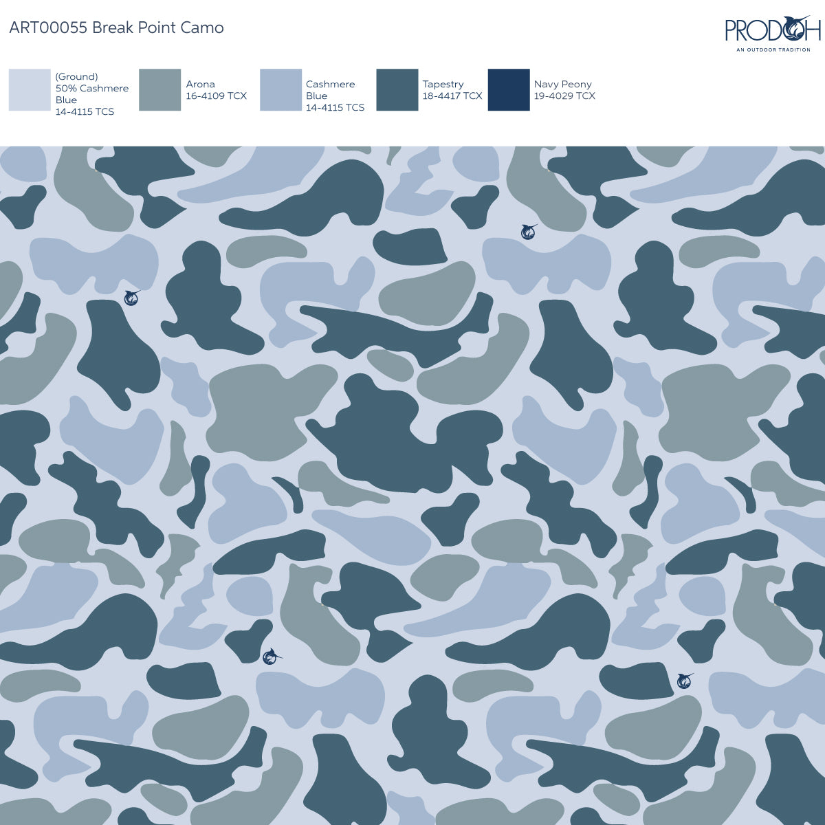 Sweatshirt | Blues Break Point Camo