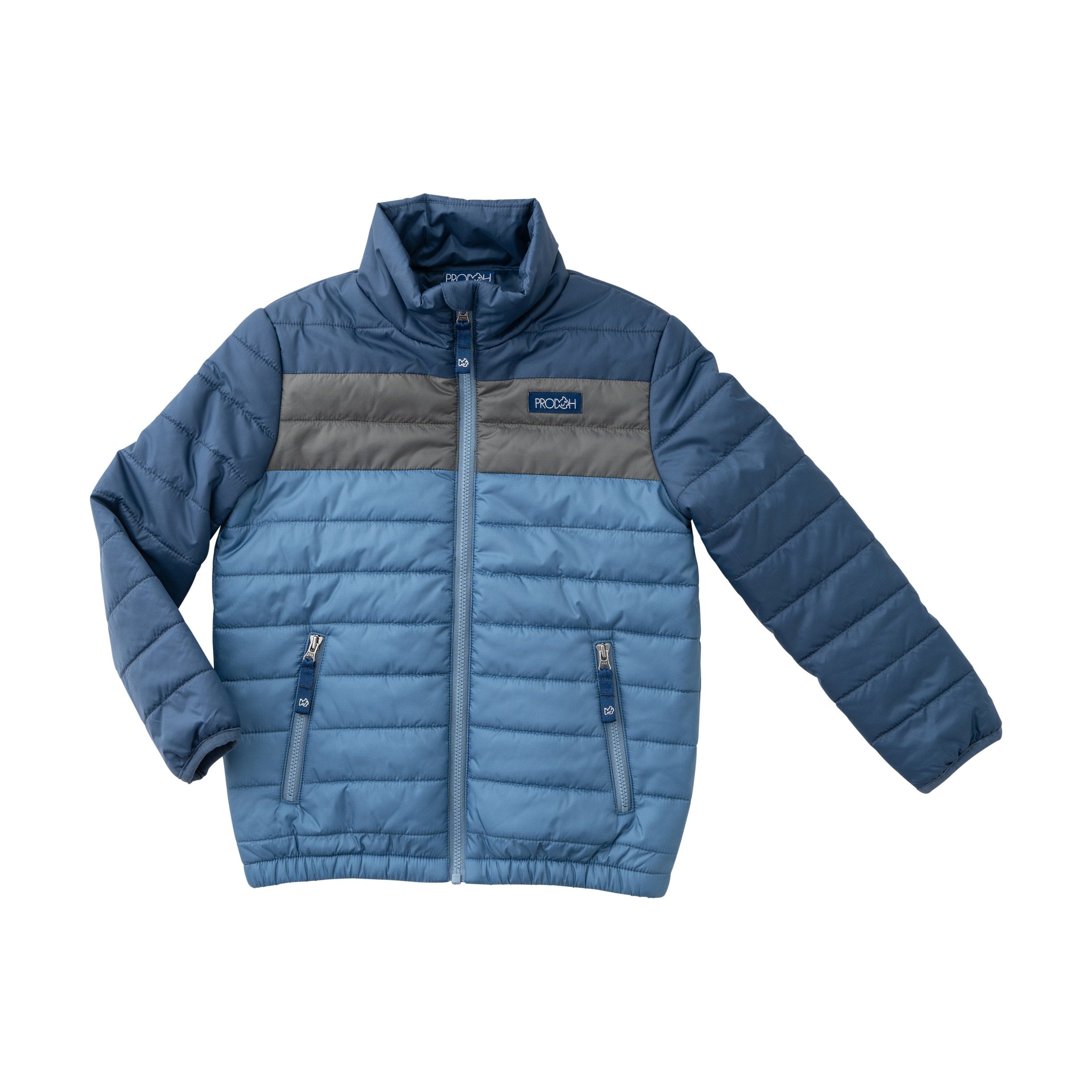 Boys Puffer Jacket | Colorblock