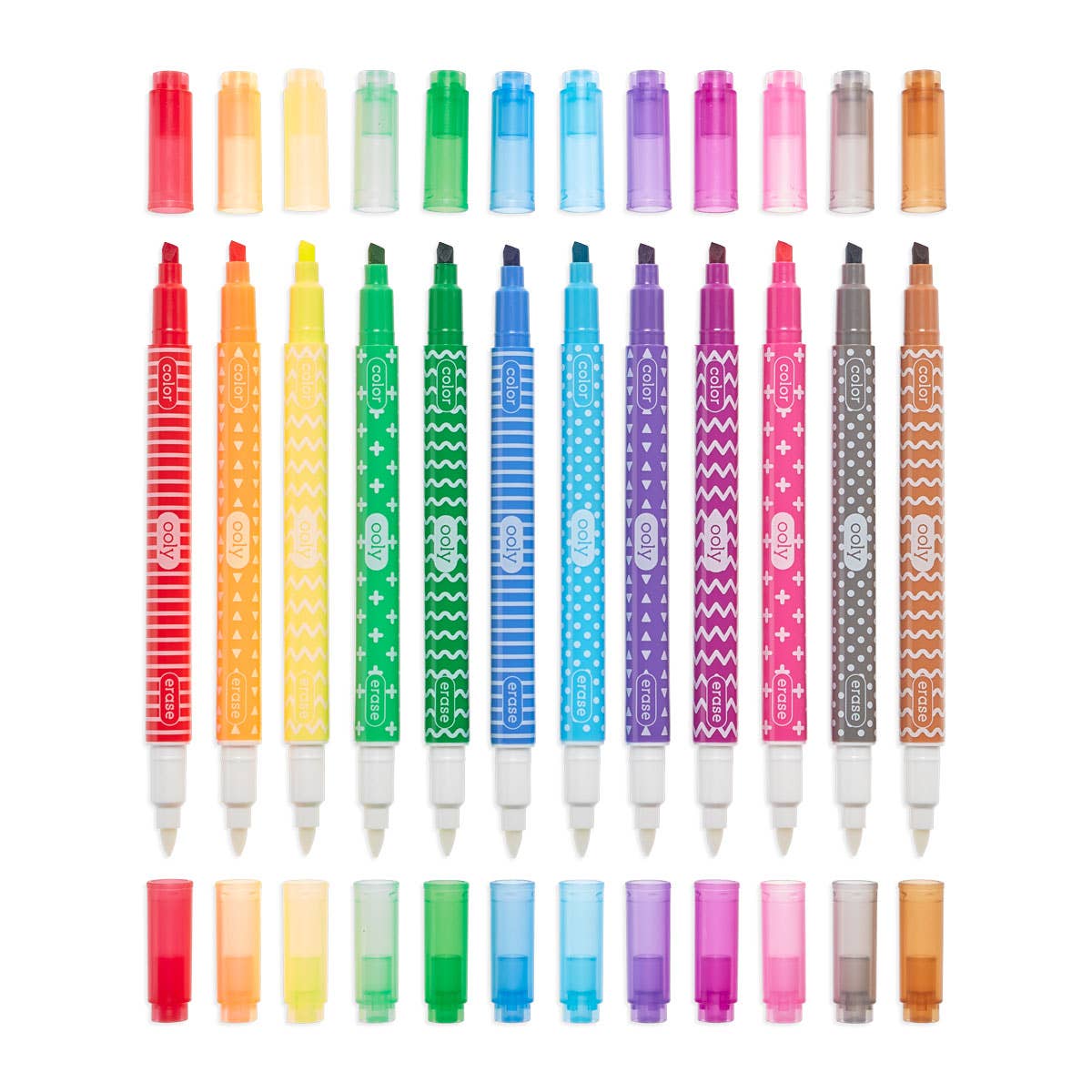 Make no Mistake!: Erasable Markers (Set of 12) - The Yellow Canary