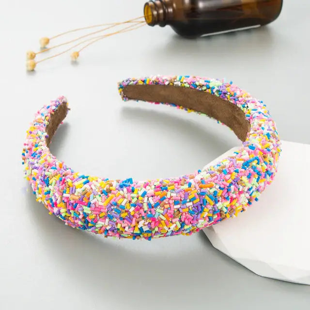 Beaded Headband | Candy Crush