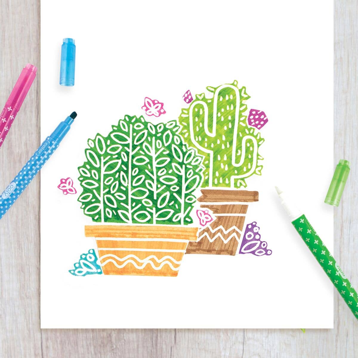 Make no Mistake!: Erasable Markers (Set of 12) - The Yellow Canary
