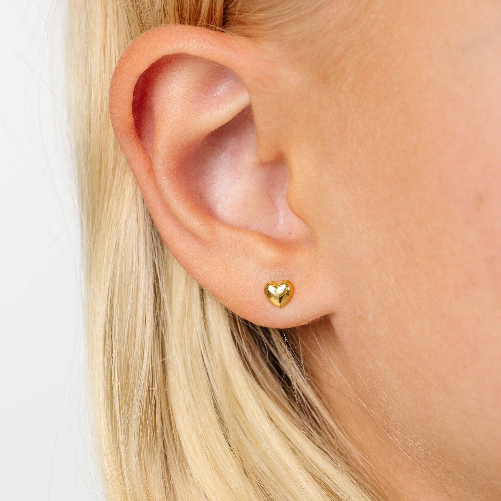 Earrings | Bubble Heart - The Yellow Canary