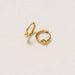 Knot Hoop: Pair - The Yellow Canary
