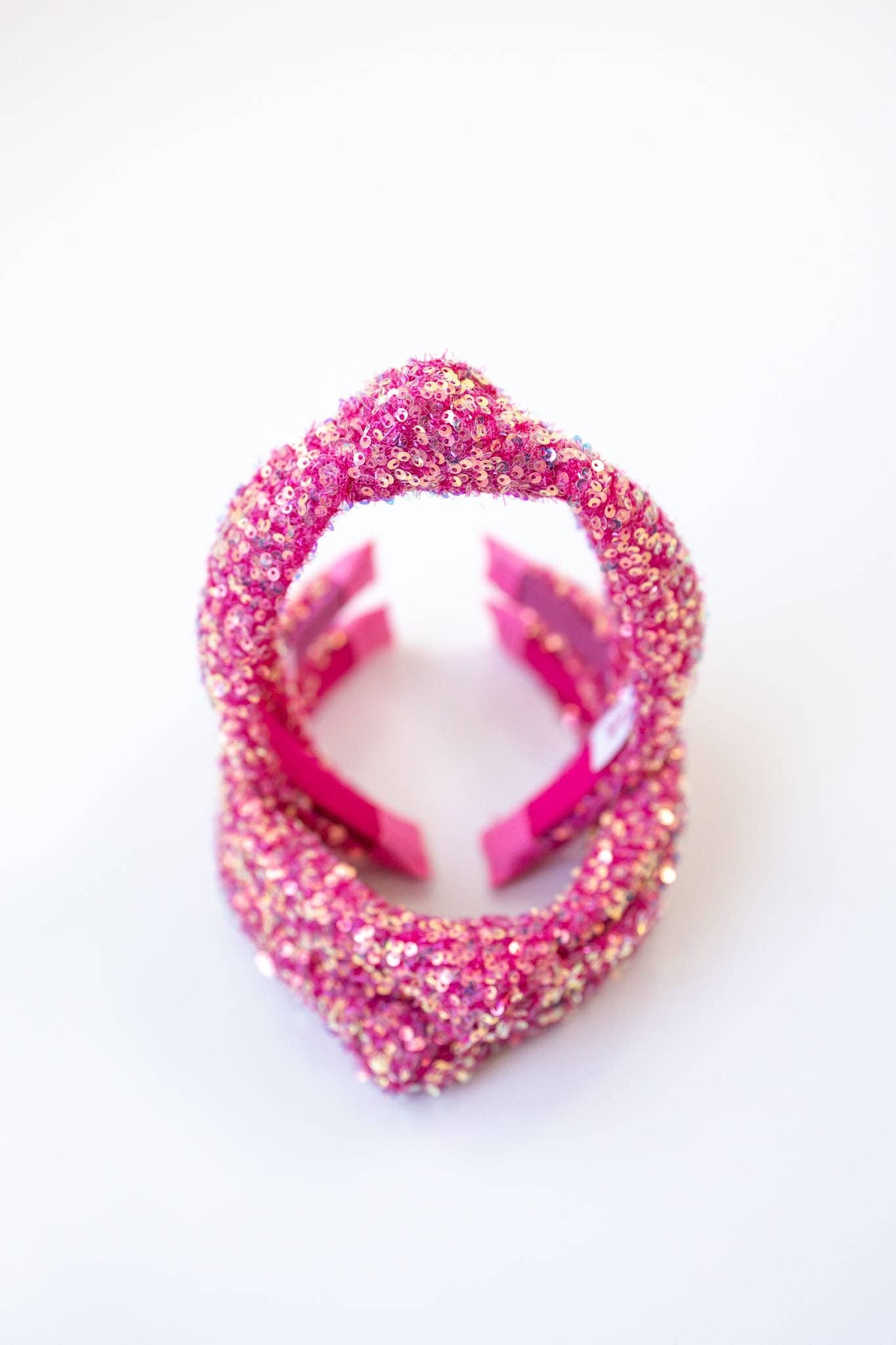 Sequin Headband - Pop of Pink: Light Pink
