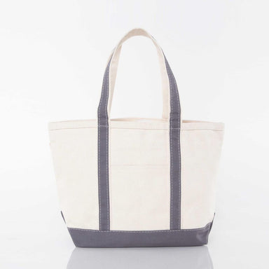 Medium Boat Tote | Gray - The Yellow Canary