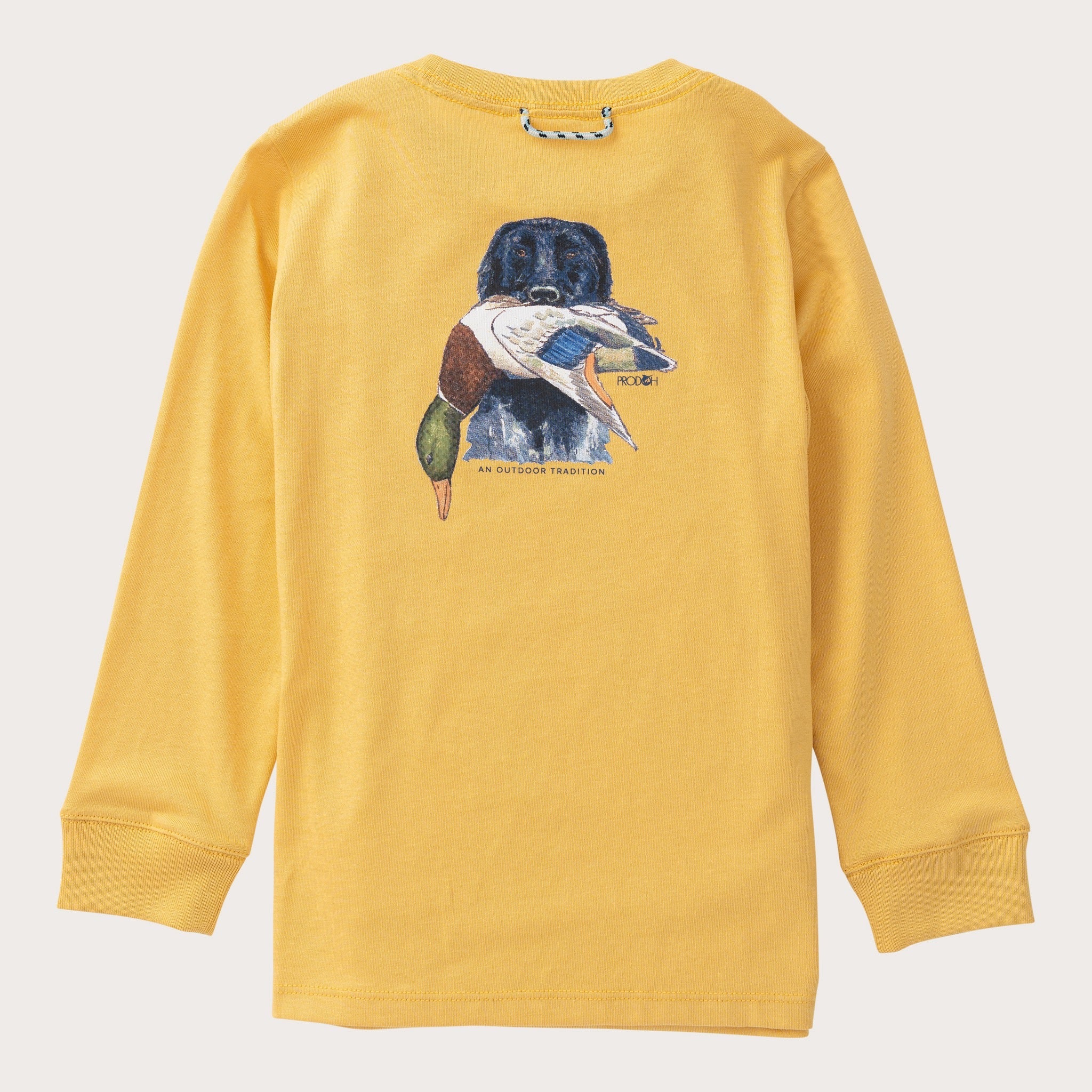 LS Cotton T-shirt | Ochre
