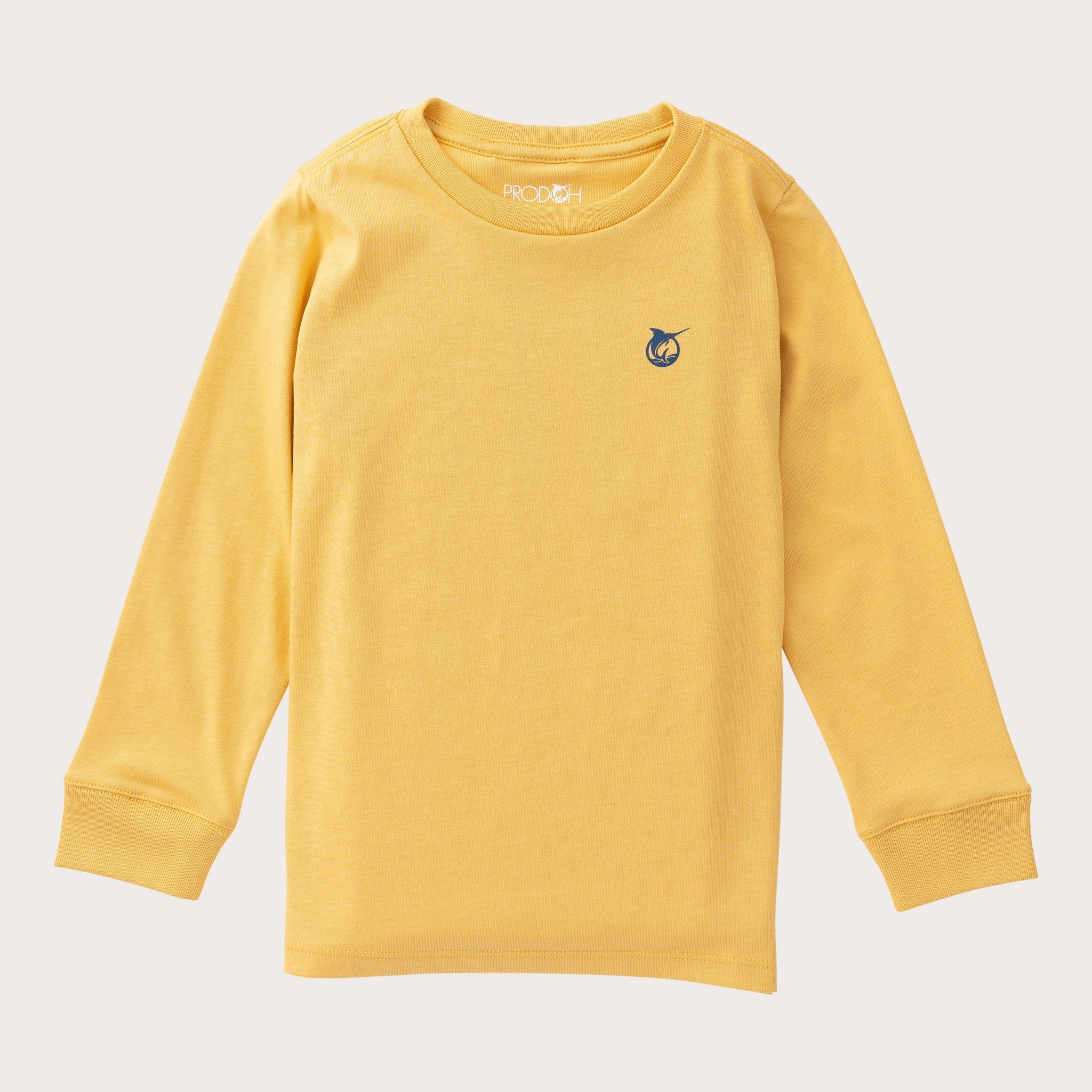 LS Cotton T-shirt | Ochre