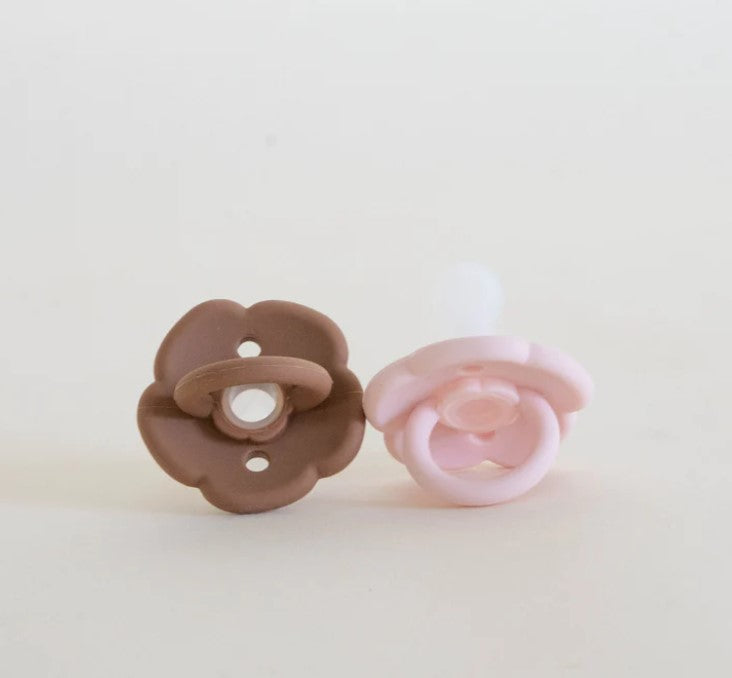 FLOWER PACIFIER SET