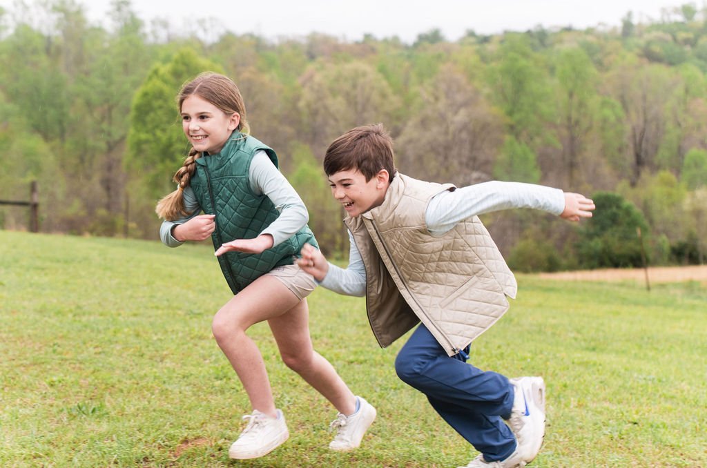 Quilted Vest | Smoke Pine