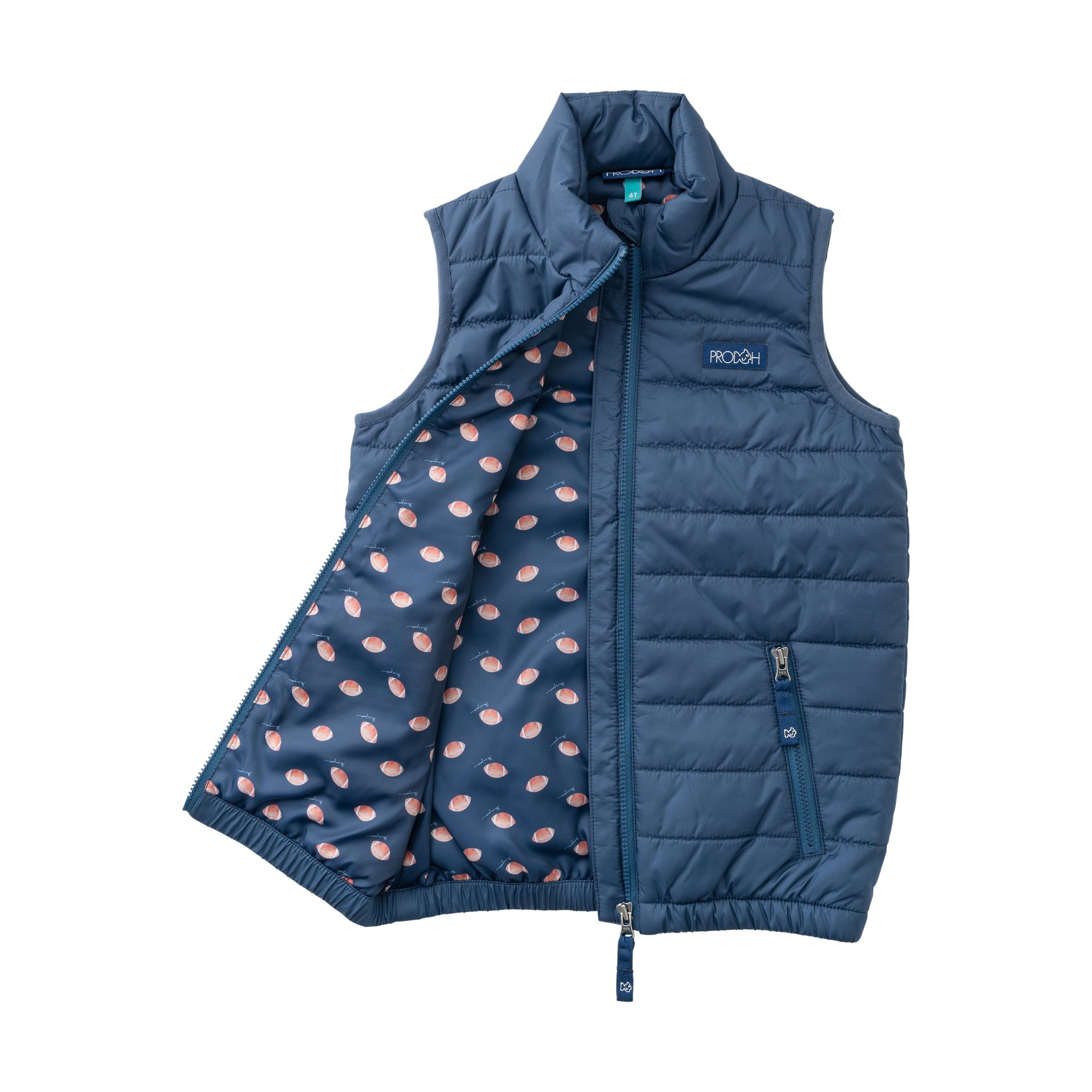 Puffer Vest | Denim