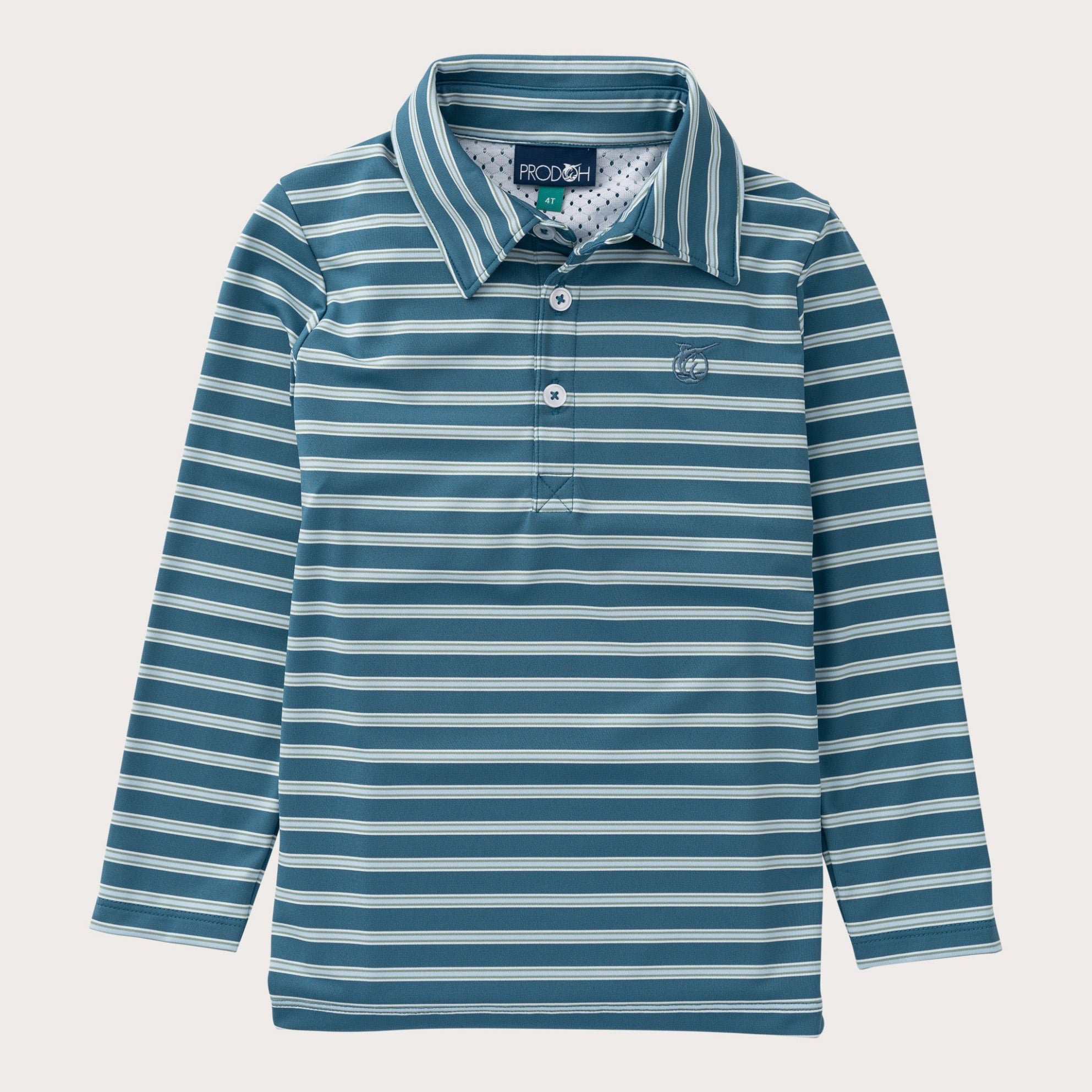 LS Polo | Tapestry Stripe - The Yellow Canary