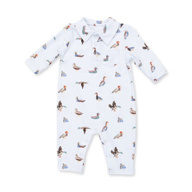 Polo Romper | Ducks - The Yellow Canary