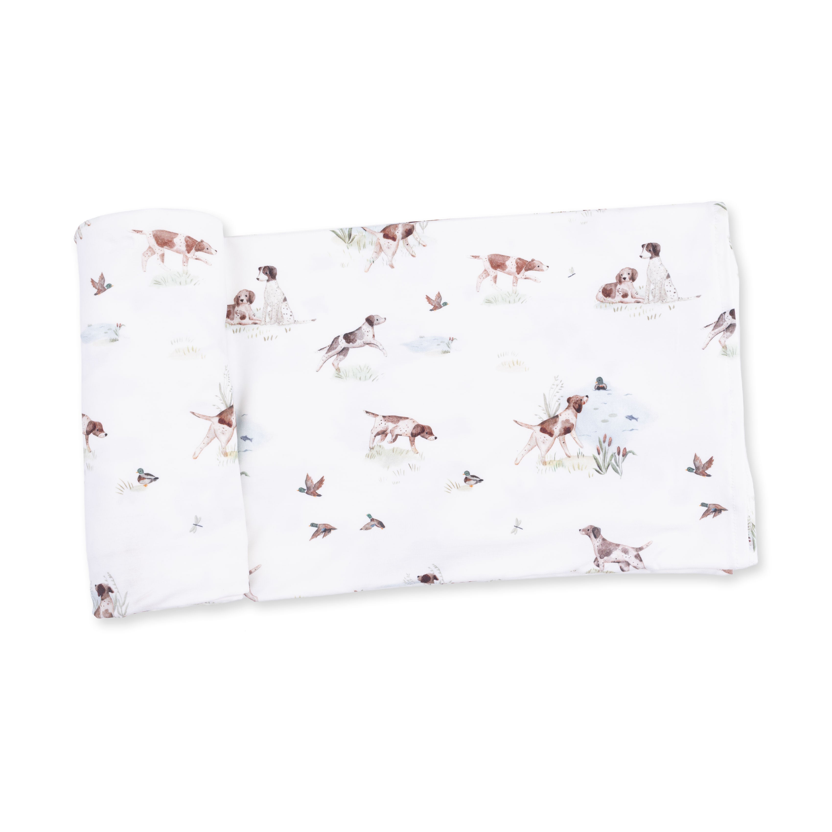 Swaddle Blanket | Pups and Ducks
