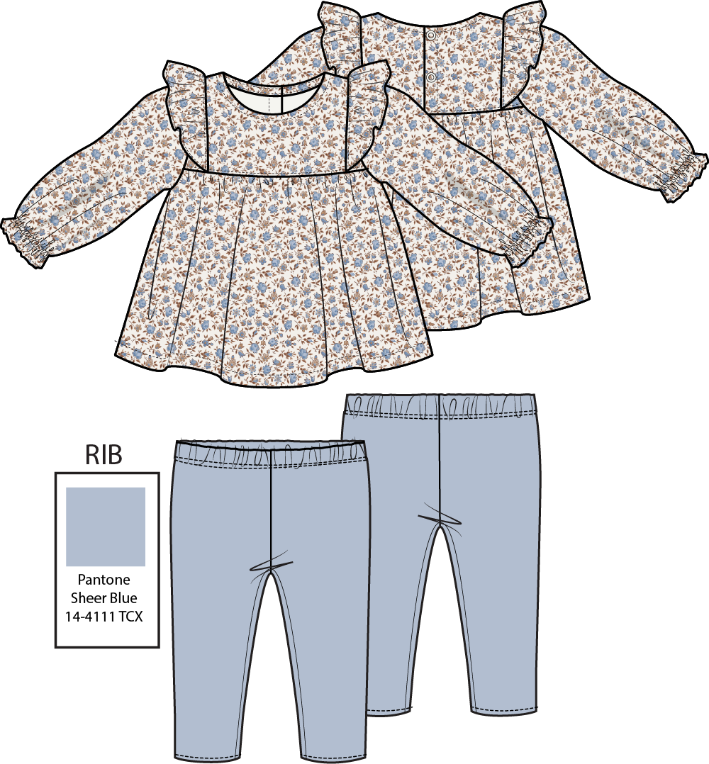 Legging Set | Hazel Floral