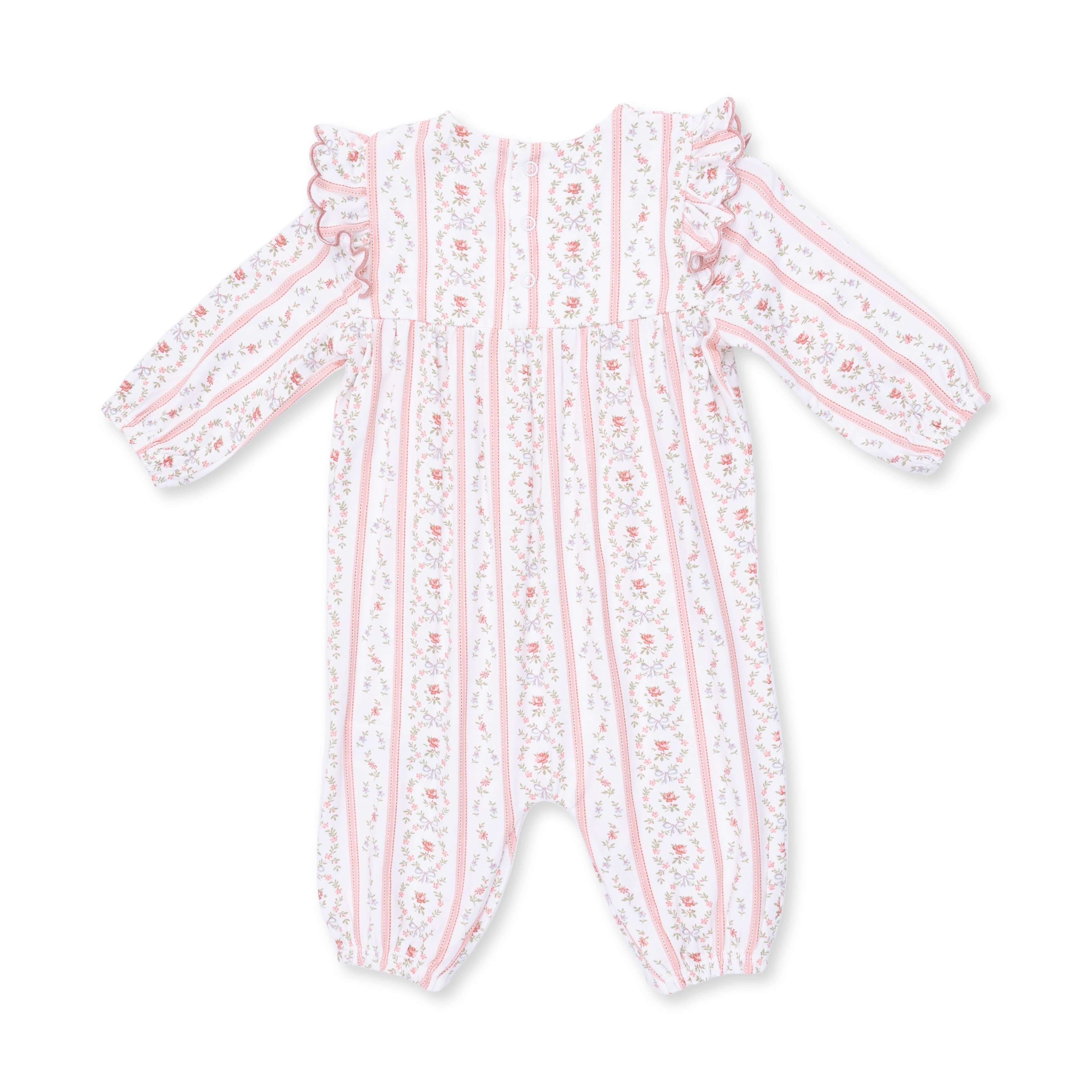 Romper | Rosebud Stripe