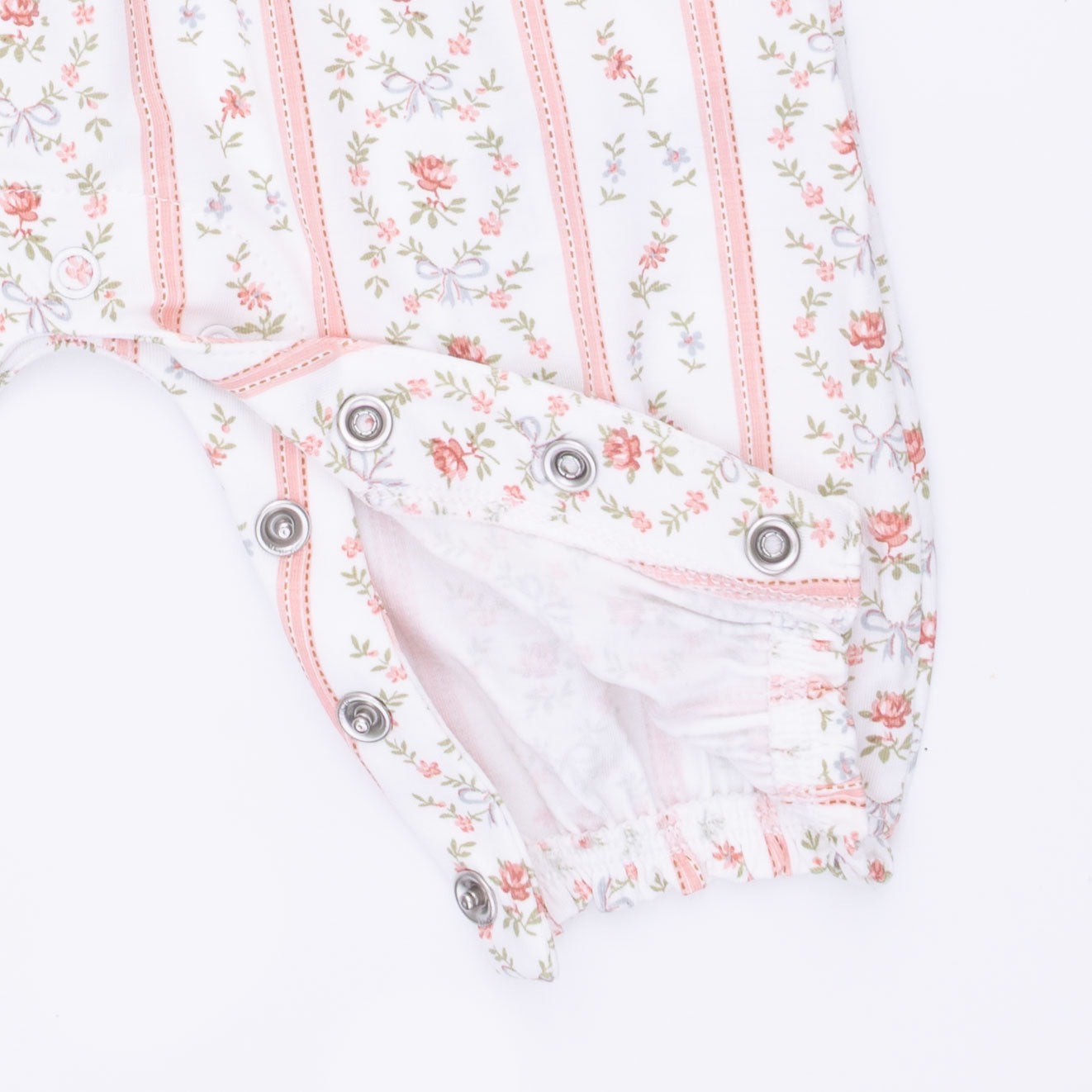 Romper | Rosebud Stripe