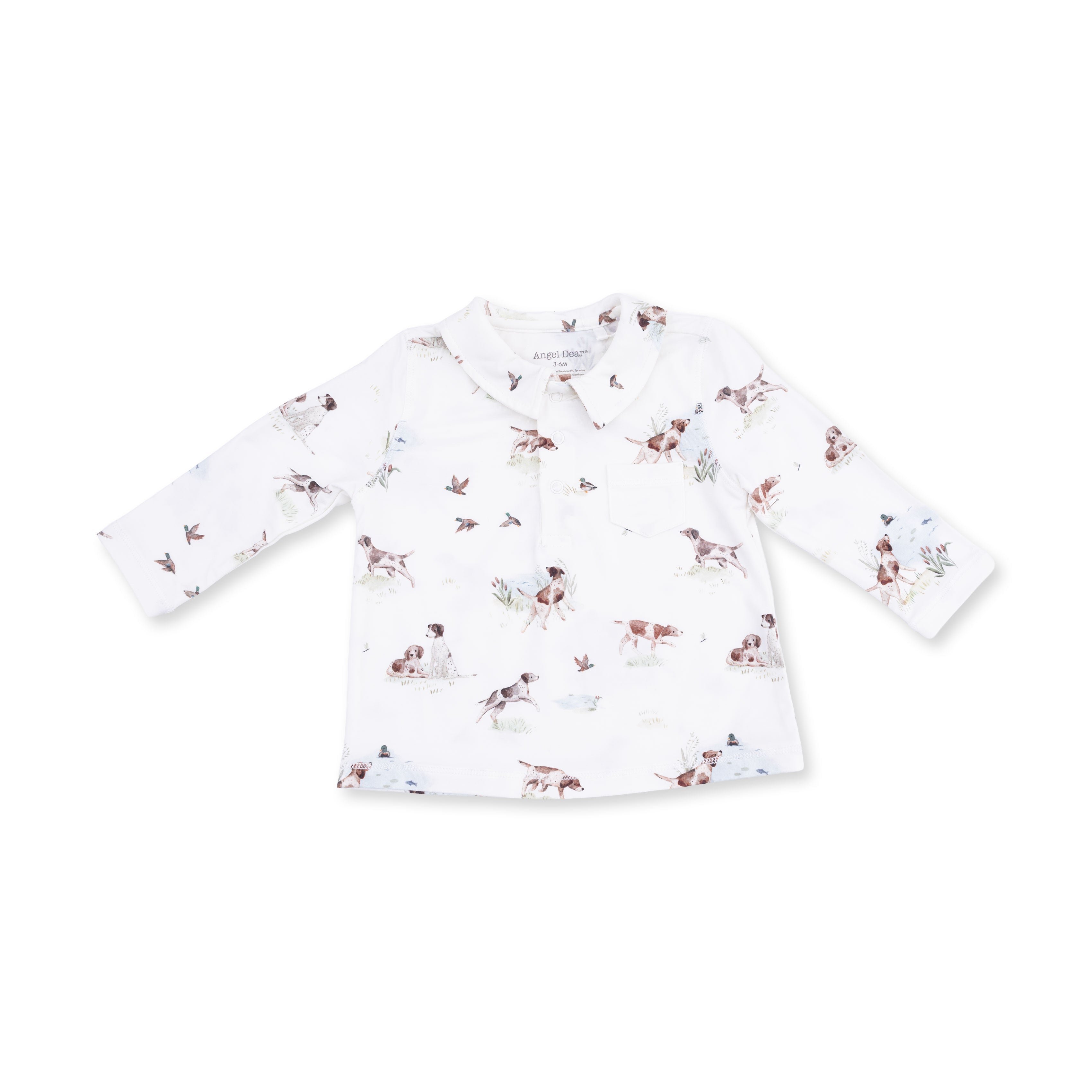 Polo + Cargo Pant | Pups + Ducks