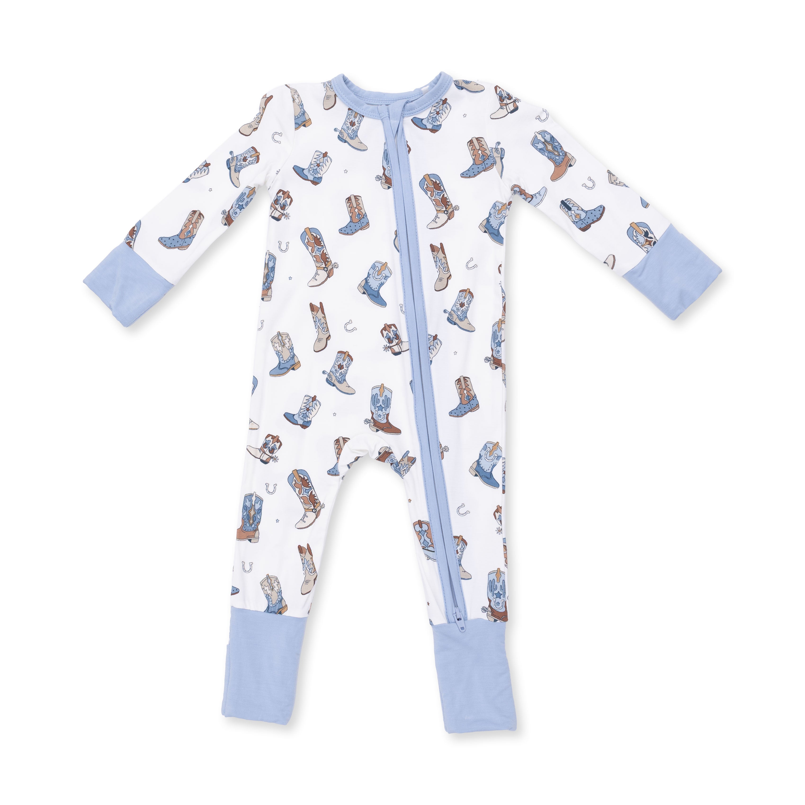 Zip Romper | Buckaroo Boots - The Yellow Canary