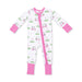 Zip Romper | Golf Carts Pink - The Yellow Canary