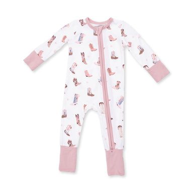 Zip Romper | Buckarette Boots - The Yellow Canary