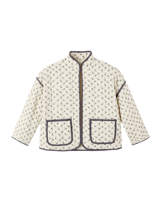 Quilted Jacket | Vintage Fleur - The Yellow Canary
