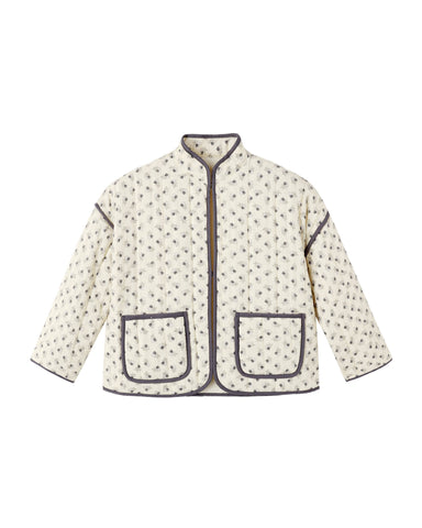 Quilted Jacket | Vintage Fleur - The Yellow Canary