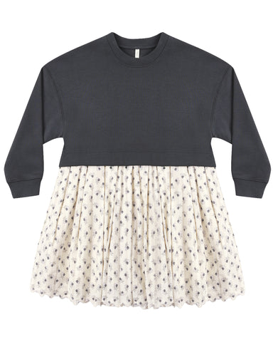 Sweatshirt Dress | Vintage Fleur - The Yellow Canary