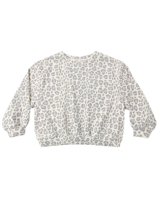 Oversized Sweatshirt | Leopard - The Yellow Canary
