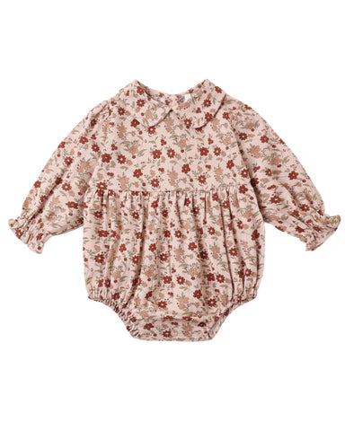 Cora Romper | Pink Floral - The Yellow Canary