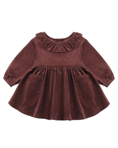Simone Dress | Black Cherry - The Yellow Canary