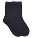 Rib Crew Socks | Navy - The Yellow Canary