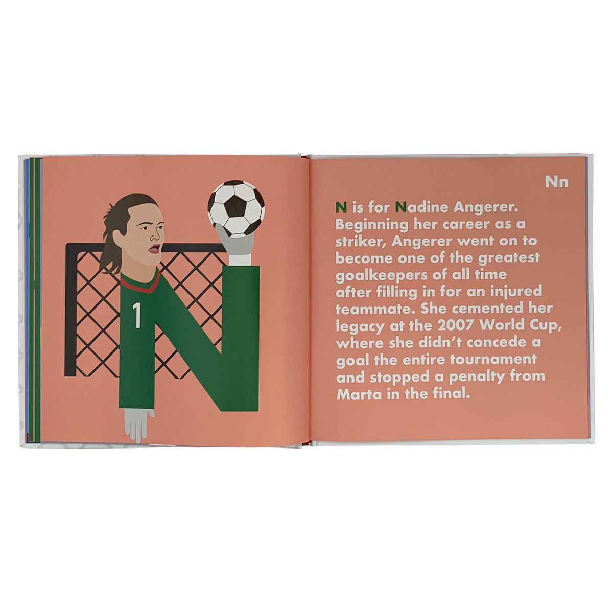 Soccer Legends Alphabet | Women - The Yellow Canary
