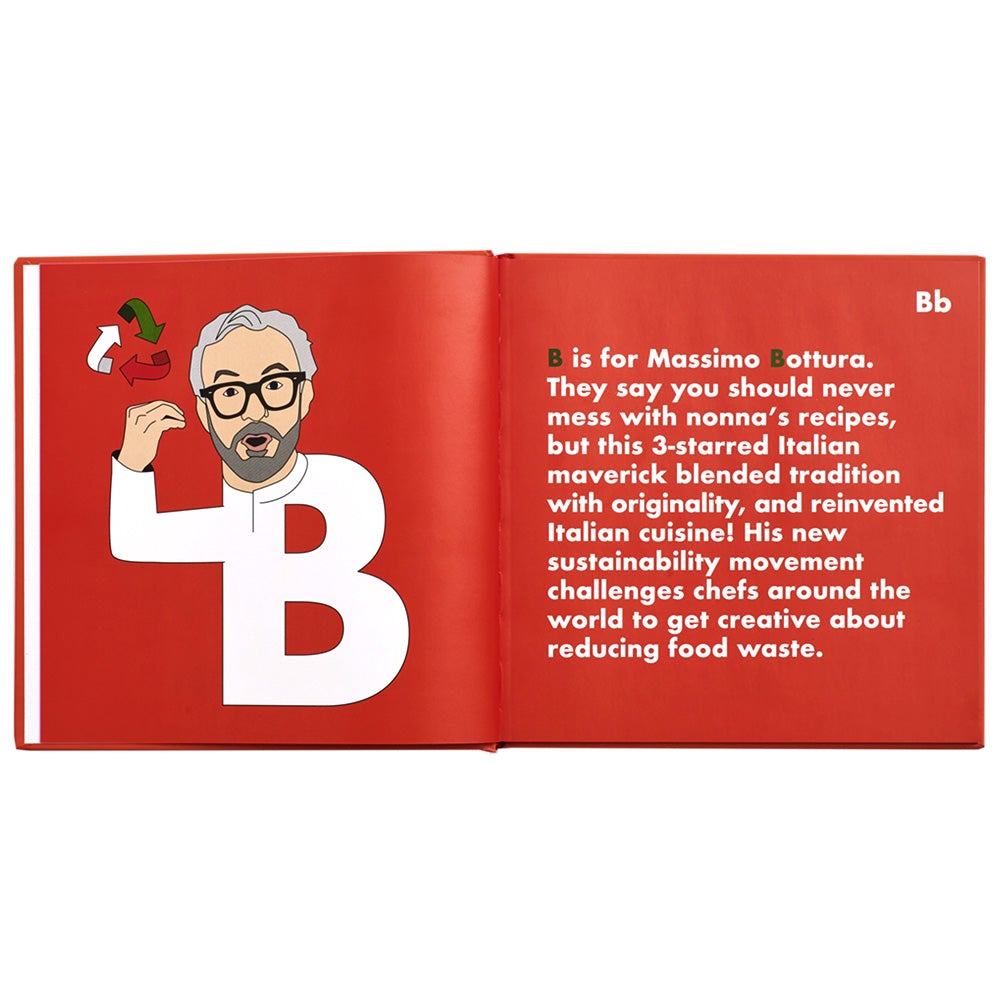 Chef Legends Alphabet - The Yellow Canary