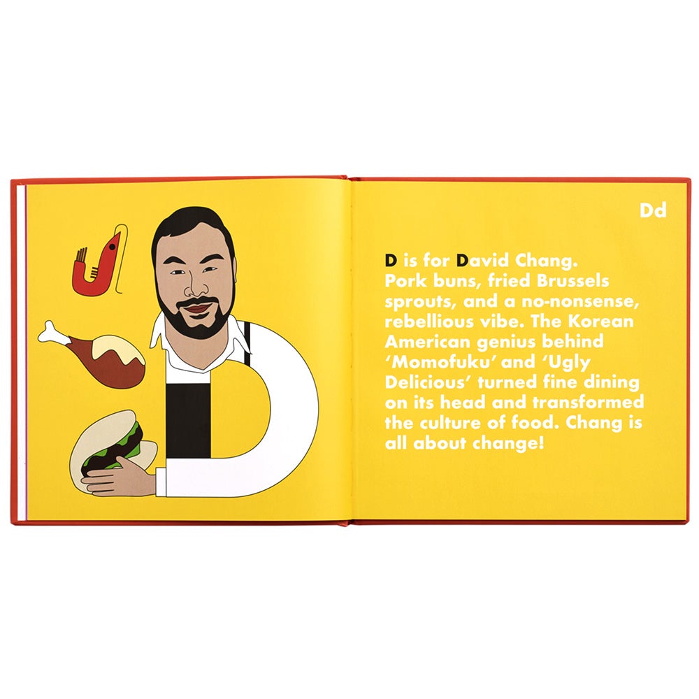 Chef Legends Alphabet - The Yellow Canary