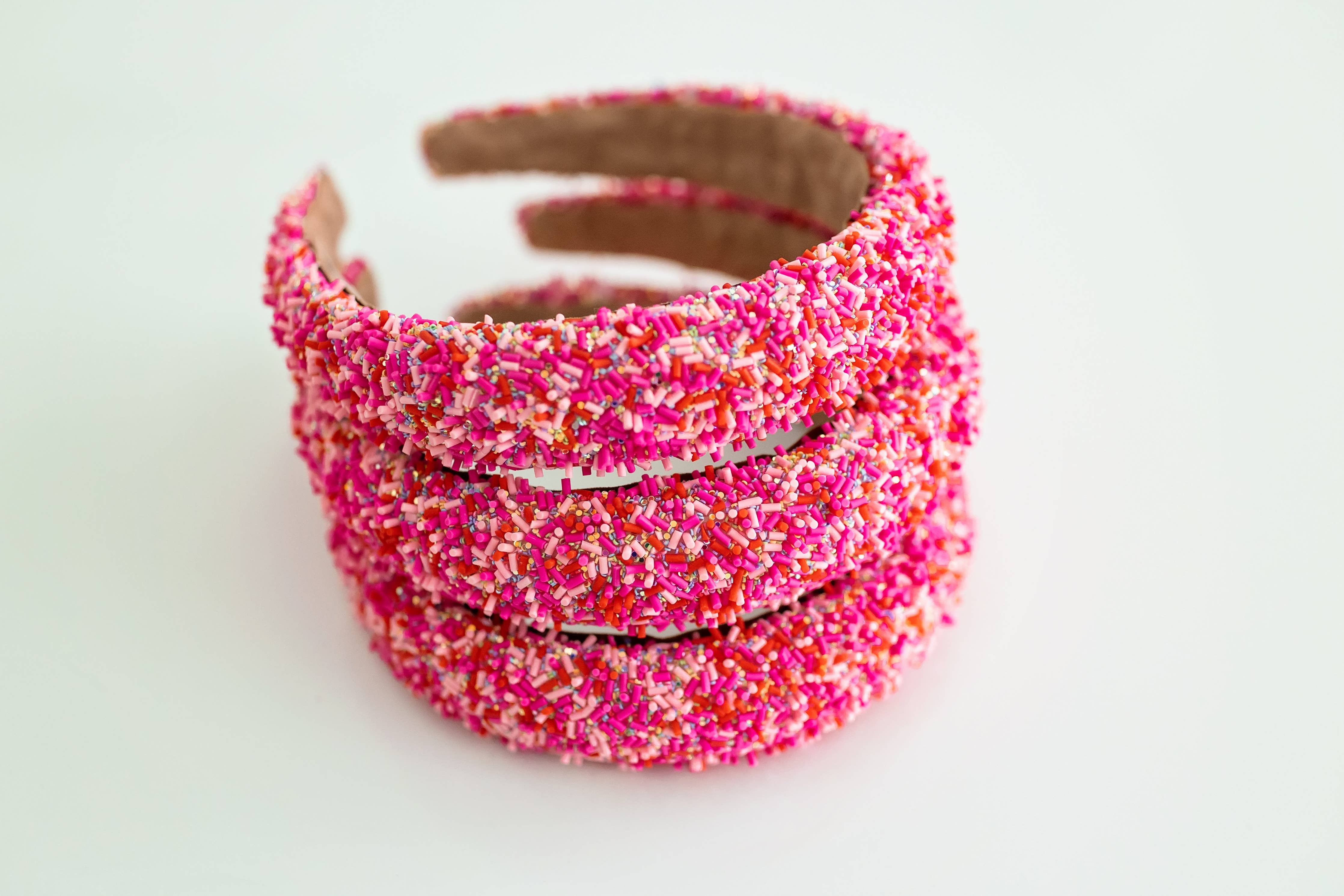 Beaded Headband | Sweetheart Sprinkle