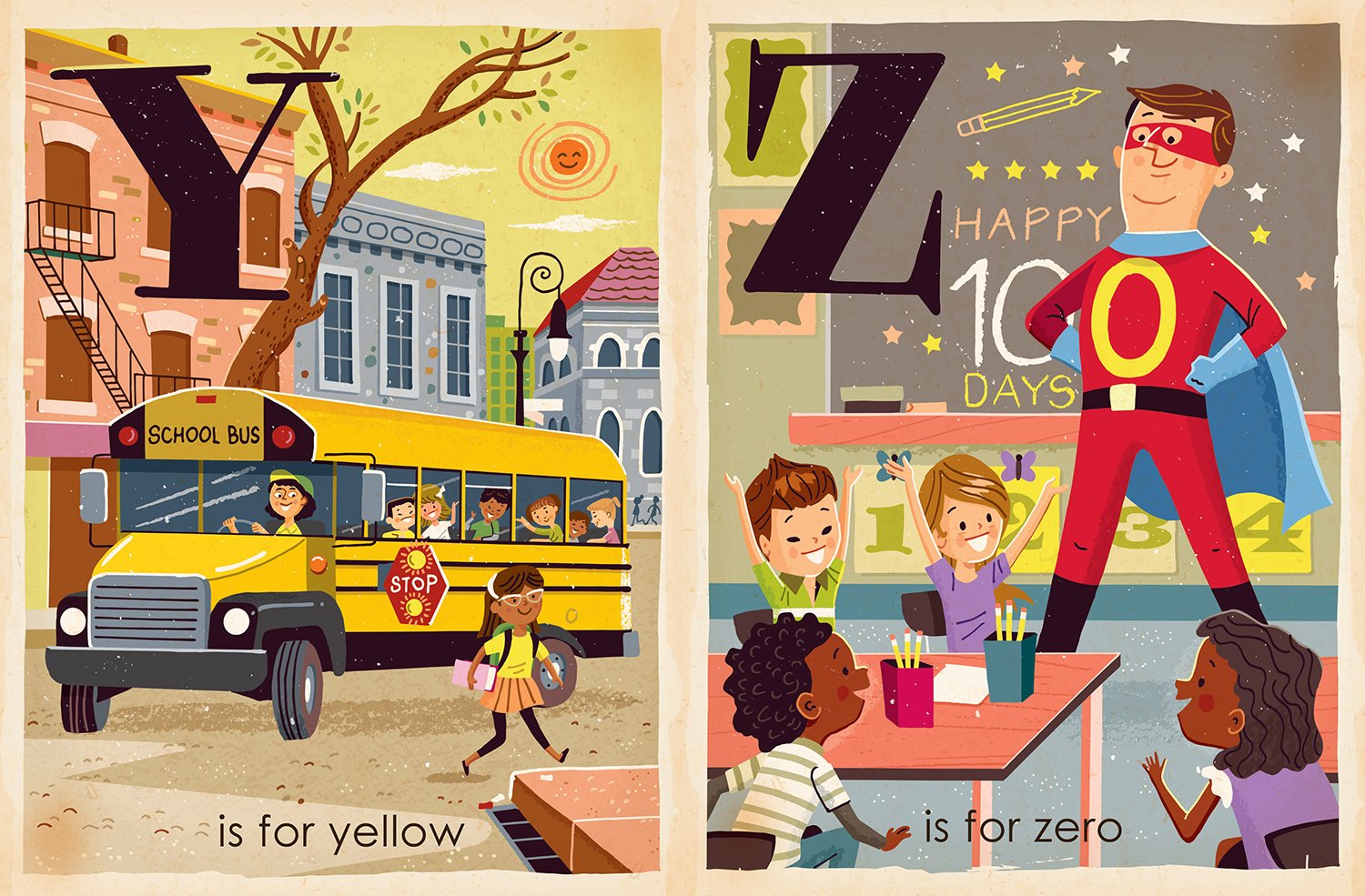 S is for School - The Yellow Canary