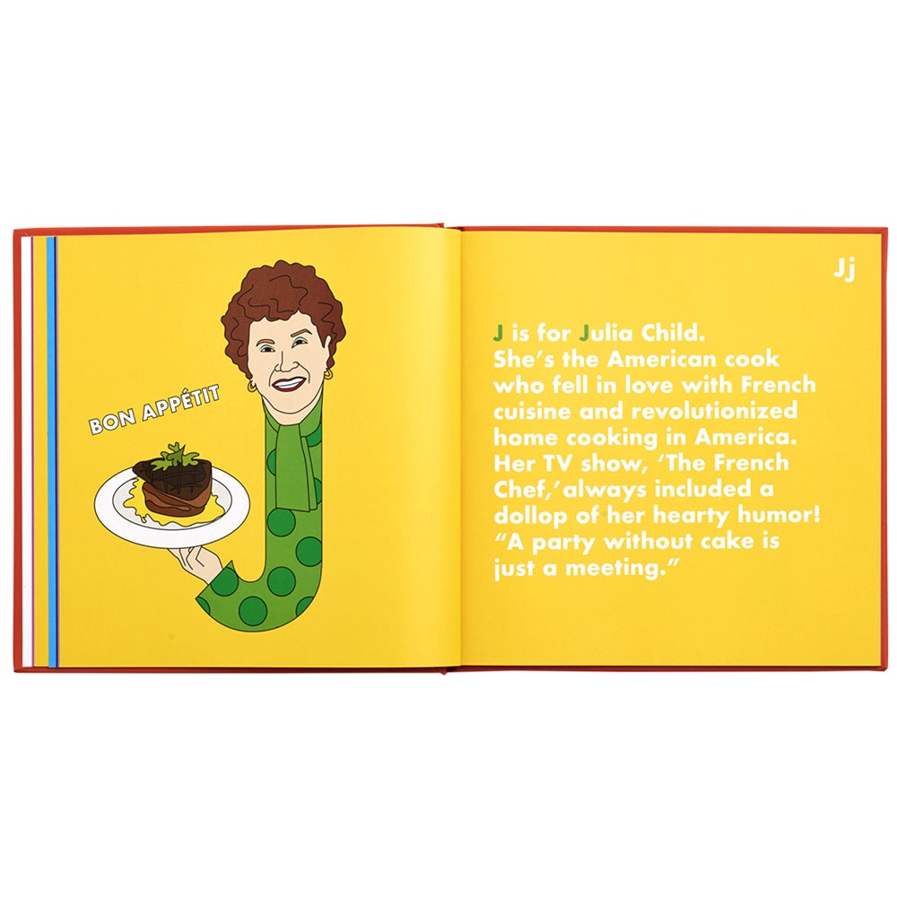 Chef Legends Alphabet - The Yellow Canary
