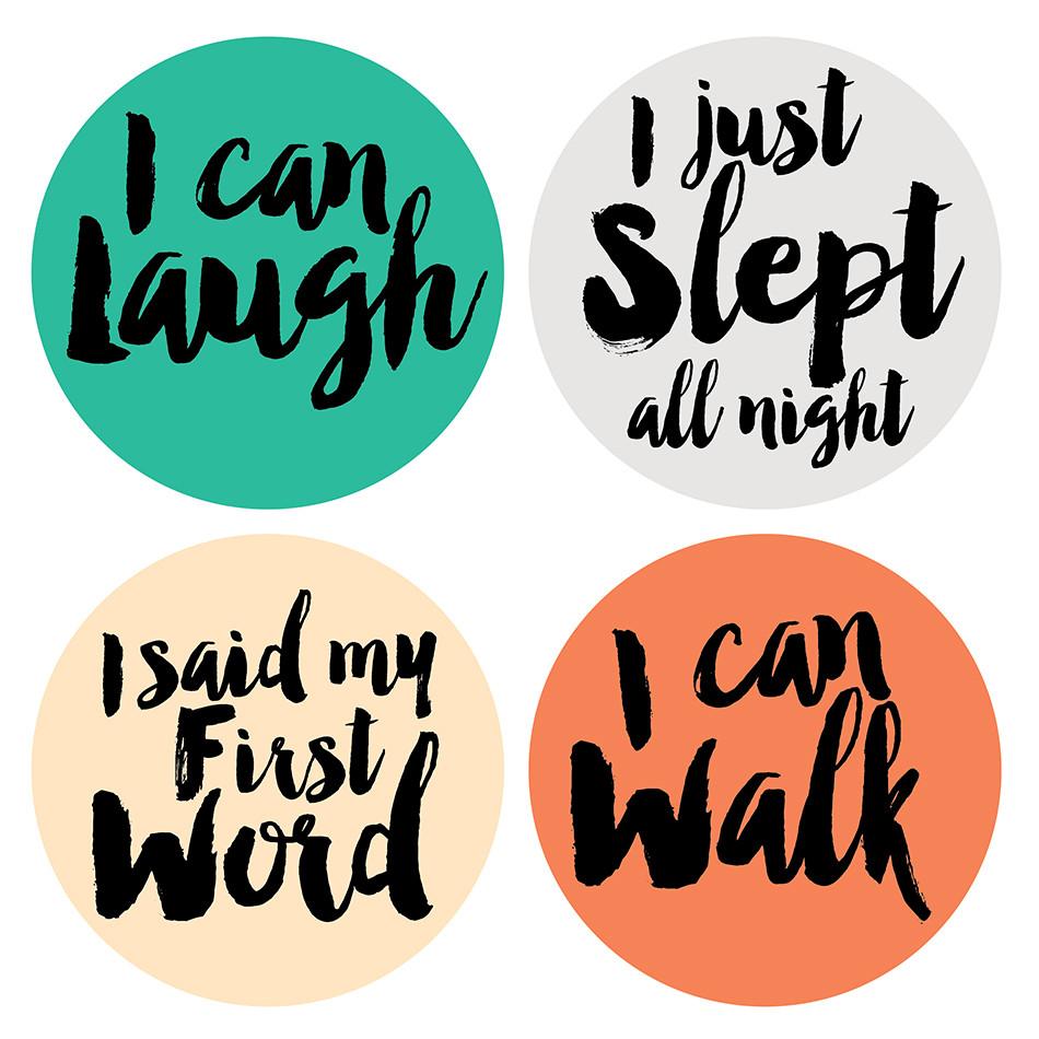 Little Rising Star Milestone Stickers - The Yellow Canary