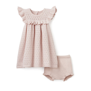 DRESS & BLOOMER SET | BLUSH POINTELLE - The Yellow Canary