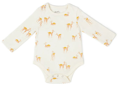 Shoulder Snap One-Piece | Follow Me Deer - The Yellow Canary
