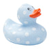 BLUE POLKA DOT RUBBER DUCKIE - The Yellow Canary