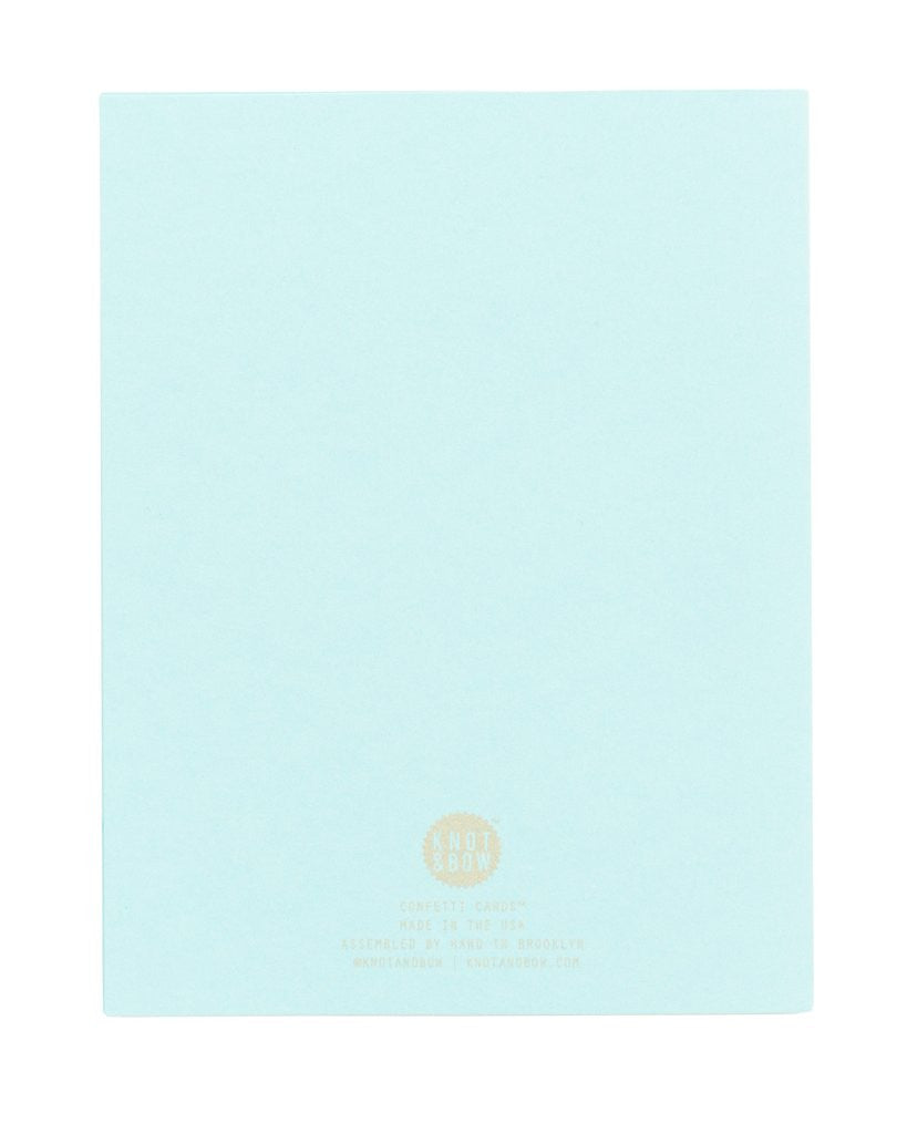 It's A Boy! Confetti Card™ - The Yellow Canary