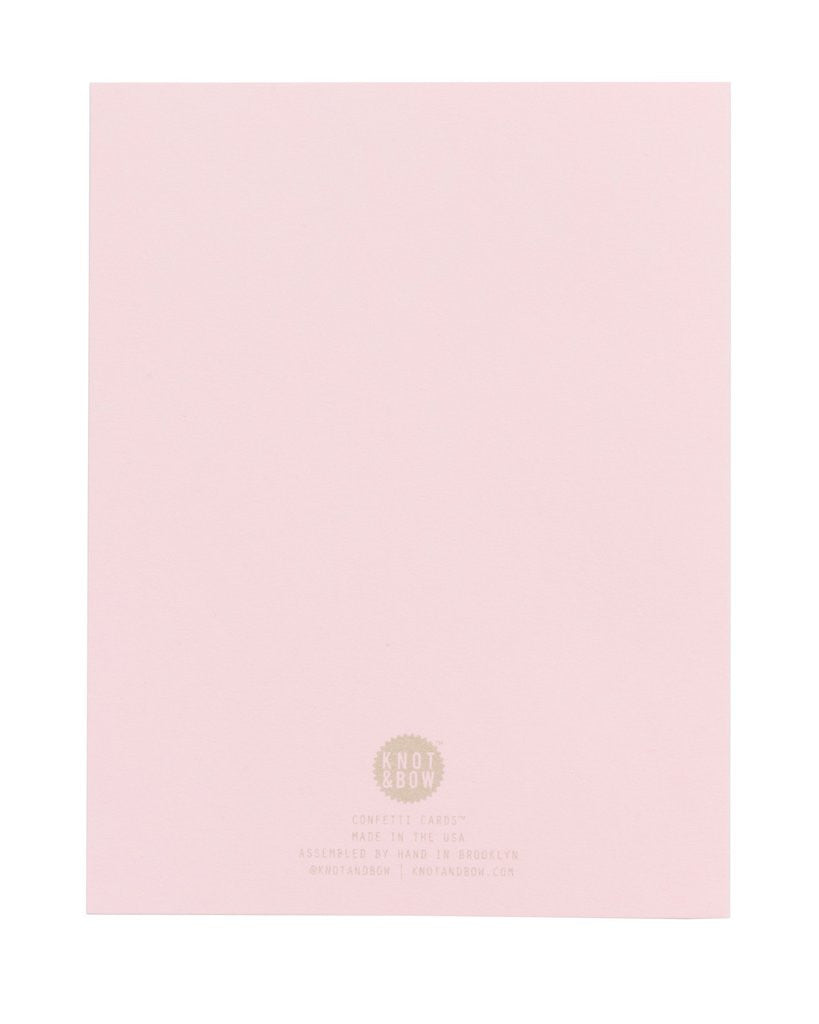 It's A Girl! Confetti Card™ - The Yellow Canary