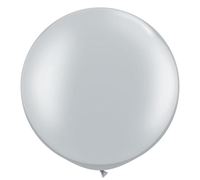 Jumbo 30" Balloon | Silver - The Yellow Canary
