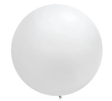 Jumbo 30" Balloon | White - The Yellow Canary