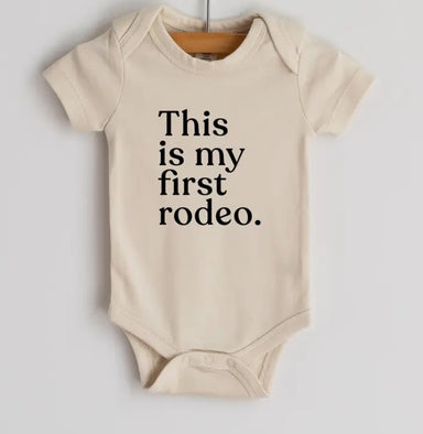 This Is My First Rodeo Bodysuit | Cream - The Yellow Canary